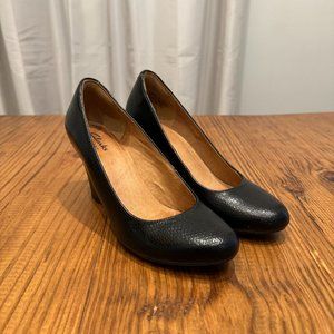 Clarks Artisan Women's Wedges (Black, Size 7)